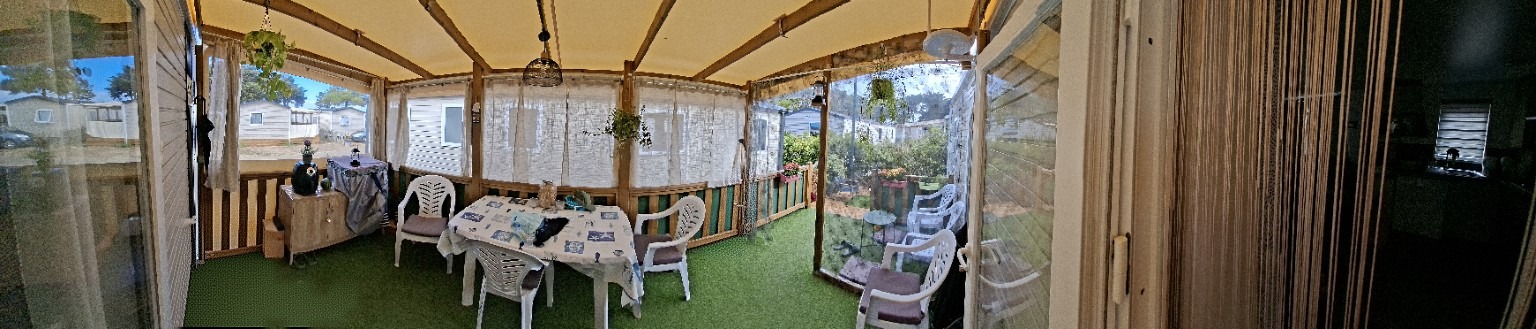 Covered veranda